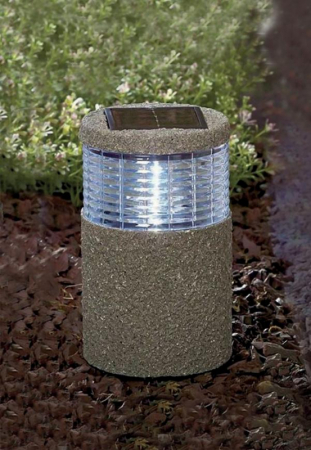 Lampa solara de gradina,11,2x11,2x29 cm, lumina rece Strend Pro [1]