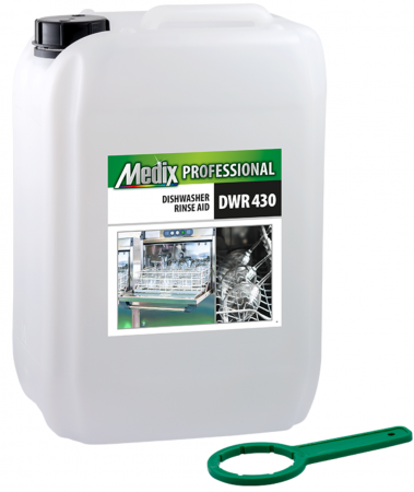 Pentru masini de spalat si polish - Agent de clătire pentru mașina de spălat vase, 10 litrii, Medix Professional