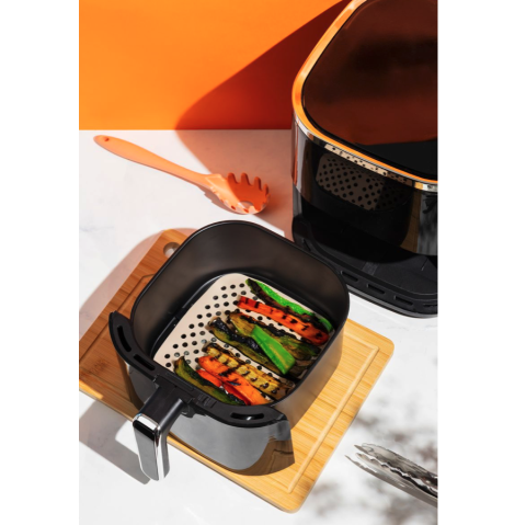 Air Fryer MagicHome Crocante, 5.0L, 1450W, 12 programe, timer [7]