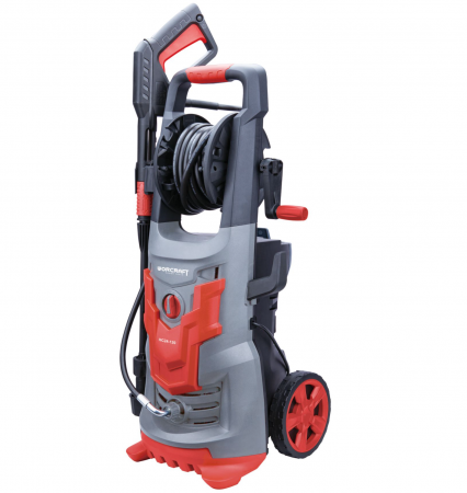 Auto - Aparat de curatat cu presiune, 2100 W, 165 bar, motor inductie, cu accesorii, Worcraft