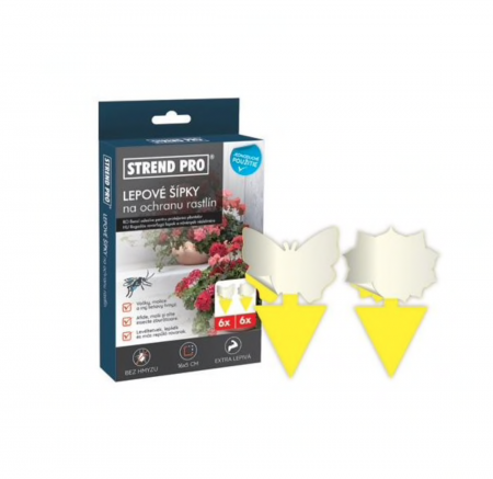 Benzi adezive Strend Pro, cu fete duble, pentru protejarea plantelor din ghivece [1]