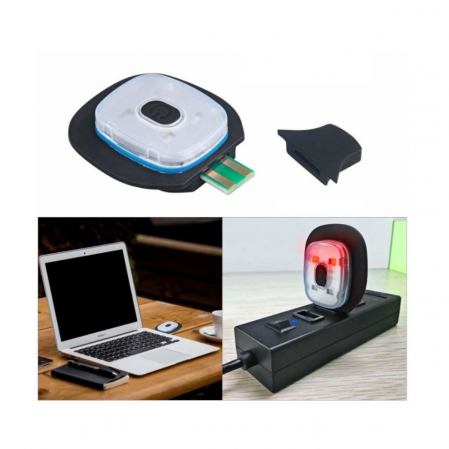 Caciula cu led reincarcabila, Strend Pro Xmas, USB, 4xSMD, Li-Ion [1]