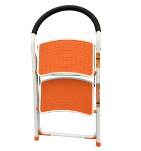 Scara otel 2 trepte Strend Pro WR2061K-1, 150 kG, portocalie [2]