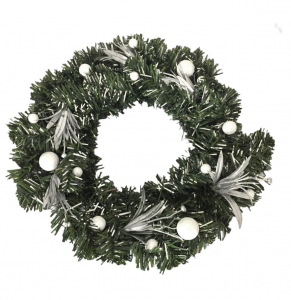 CRACIUN - Decoratiune usa Strend Pro CW5157, diametru 30 cm