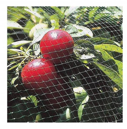 Plasa pvc contra pasarilor, verde inchis, 2x5 m [2]