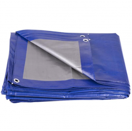 Sere si solarii - Prelata impermeabila Profi 140g/m², 3x4 m, inele de prindere, albastra