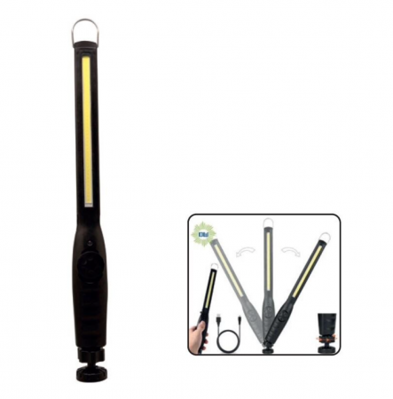 Lanterna de lucru cu acumulator Strend Pro Worklight CWL1128, COB 300 lm, 1200mAh, magnet, USB [2]