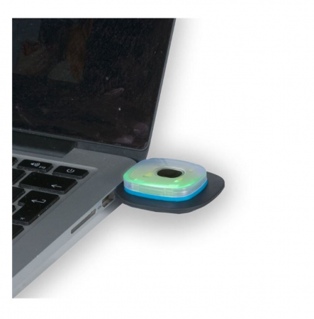 Caciula cu led reincarcabila, Strend Pro Bleu, unisex, marime universala, USB, 4xSMD, Li-Ion [1]