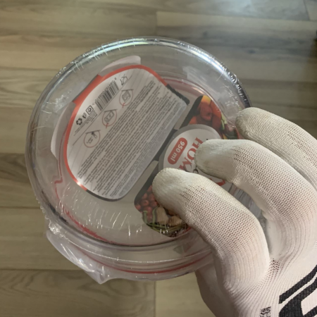 Caserola cu capac etans Strend Pro MagicHome BSG8, 950 ml, 17x7 cm, sticla borosilicate, rotunda [3]