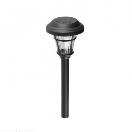 Lampi solare - Lampa solara strend pro, inaltime 34 cm, 1 led, AAA, plastic, negru