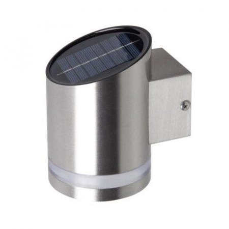 Lampi solare - Lampa solara de perete din otel inoxidabil, strend pro, 9x12x14 cm, 2 led-uri