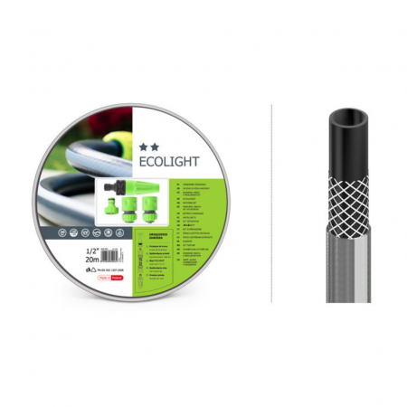 Set furtun gradinarit 1/2-20m si accesorii Ecolight Cellfast [1]