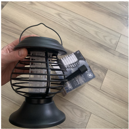 Lampa 2in1 cu UV impotriva insectelor, Strend Pro Insect Solar Trap, 13x31 cm [5]
