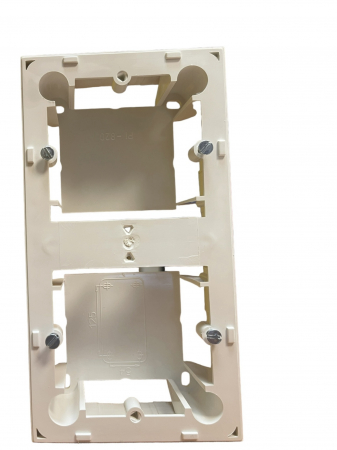 Accesorii prize si intrerupatoare - Carcasa pentru 2 prize, montaj aparent, 15x8x3 cm, gama Mega Clasic, KONTAKT SIMON