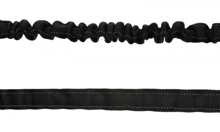 Centura de siguranta pentru catei, neagra, 100-130cm, reglabila [6]