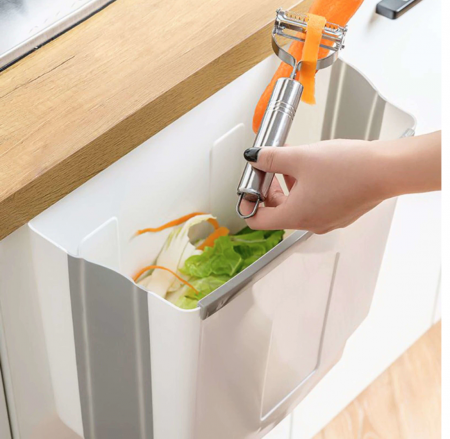 Cos pliabil, pentru usa dulap, resturi menajere, latime 11,5 cm x inaltime 37 cm, Confortime [4]