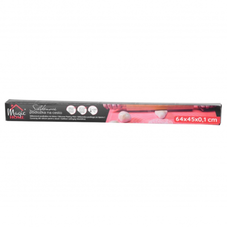 Covoras din silicon alimentar, rezistent la temperaturi ridicate,ideal ca placa pentru tocat alimente sau pentru framantat aluat, 65 x 45 cm, roz [1]