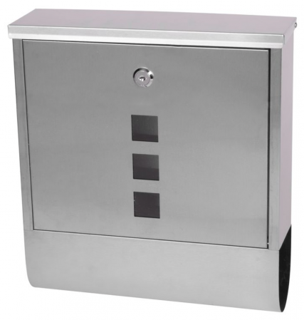 Cutii postale - Cutie postala, loc ziar, inox, 31x10x34 cm Strend Pro
