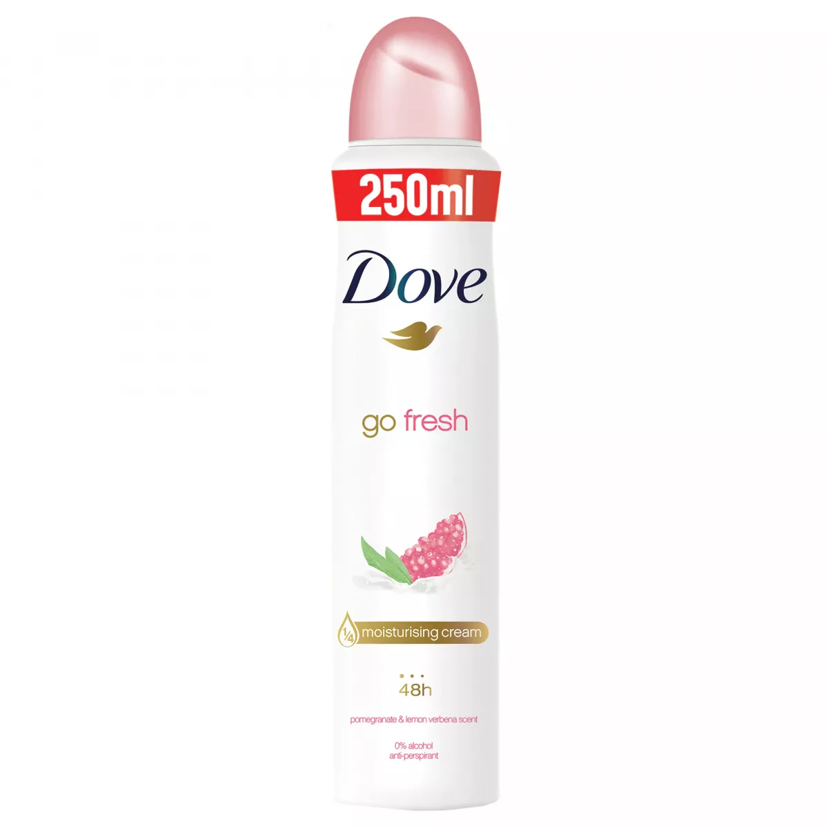 HoReCa - Deodorant spray, 48H, 250 ML, Dove Go Fresh Pomegranate&Lemon