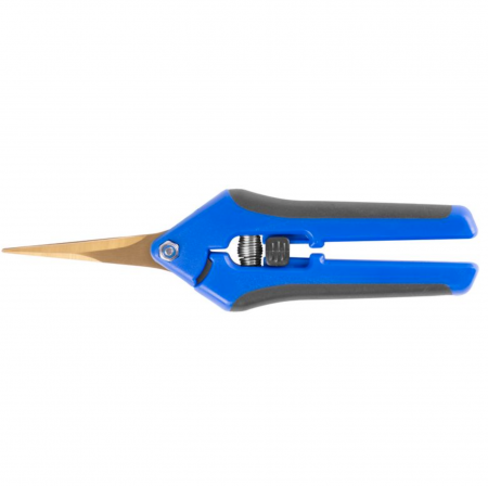 Foarfeca de gradina Strend Pro Premium pentru plante si flori, titan, albastra [0]