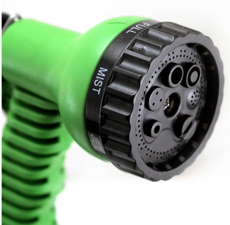 Furtun gradina spiralat 15m, pistol 7 functii [2]