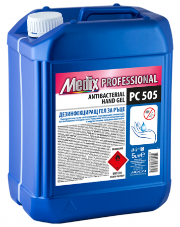 Gel antibacterial - Gel dezinfectant pentru mâini, 5 litrii, Medix Professional