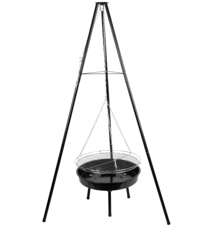 Gratar gradina, grill rotund, cu trepied, 51x32/66 cm, Bavaria [0]