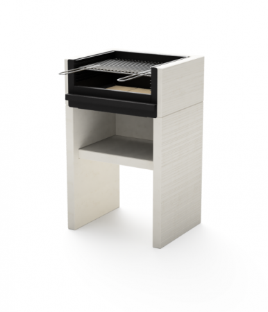 Gratare - Gratar pentru gradina, Barbecue Venit Flex, din beton si otel,  59 × 47 × 106 cm