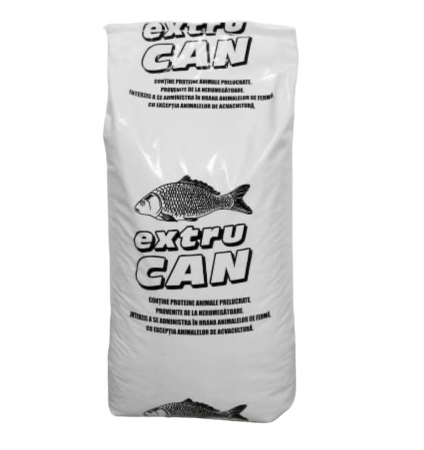 Articole animale - Hrana premium pentru Crap, granulatie 3 mm( greutate crap sub 100g) EXTRU CAN, plutitor, sac 20 Kg