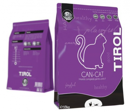 Hrana pentru animale - Hrana uscata pentru pisici adulte cu peste, 10Kg, Extru-can