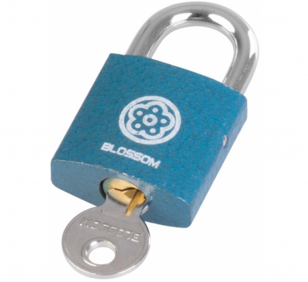 Lacat din otel cu 3 chei, 25 mm Blossom [2]