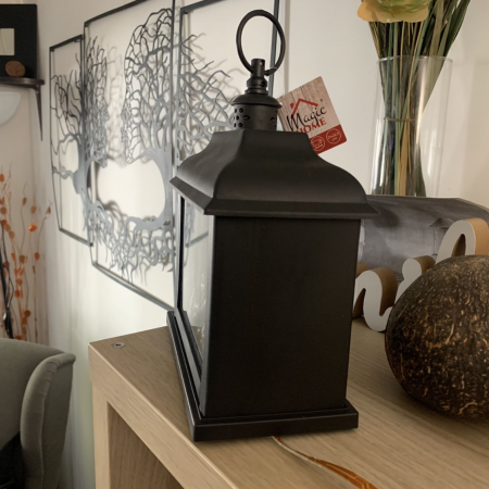 Lampa cu efect de flacara Strend Pro MagicHome, 3x SMD LED, 3xAA, 21x10x27 cm [4]