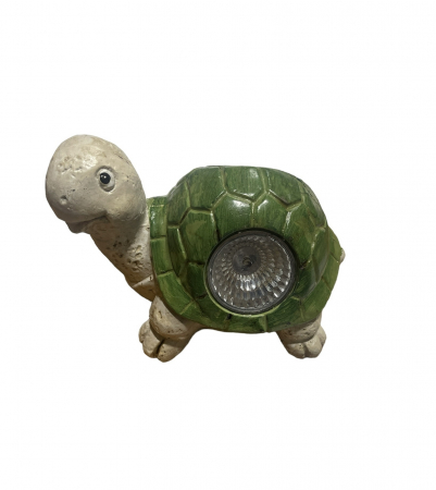 Lampa solara pentru gradina in forma de broasca testoasa 17x13.5x13 cm, Strend Pro [0]