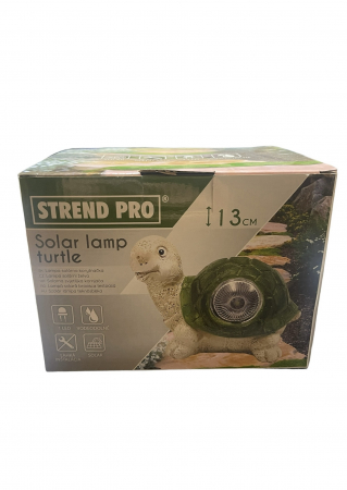 Lampa solara pentru gradina in forma de broasca testoasa 17x13.5x13 cm, Strend Pro [5]