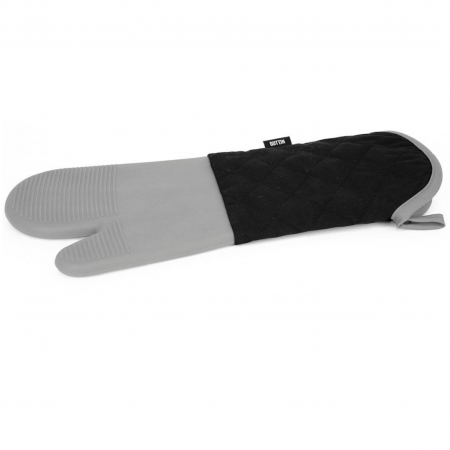 Manusi bucatarie - Manusa bucatarie, protectie cuptor, silicon si bumbac, 43x18cm, Quttin