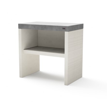 Mobilier gradina - Masa de lucru pentru gradina, Venit, din beton, 78 × 47 × 77 cm