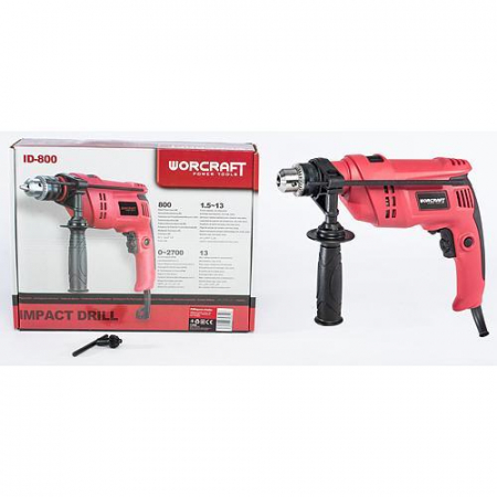 Masina de gaurit (bormasina) cu percutie 800 W, WORCRAFT [4]