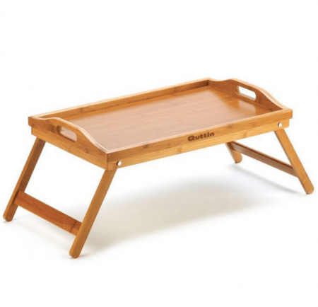 Masuta bambus, pentru servire la pat, lungime 50 cm x latime 30 cm, Quttin [0]