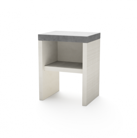 Mobilier gradina - Masa de lucru pentru gradina, Venit, din beton, 59 × 47 × 77 cm
