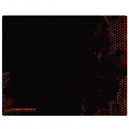 Mouse pad gaming red Esperanza 25X20 cm [0]