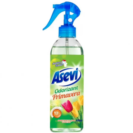 Odorizant camera - Odorizant pentru ambient si tesaturi Asevi Primavera, 400 ml