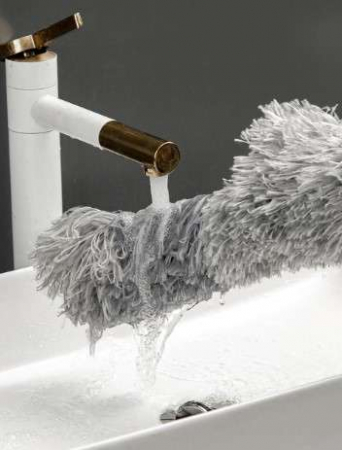 Pamatuf microfibra telescopic 2.5m. cu doua capete, pentru zone greu accesibile [9]