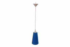 Pendul Issa albastru, 1 X E27, lungime calbu 1 m [0]