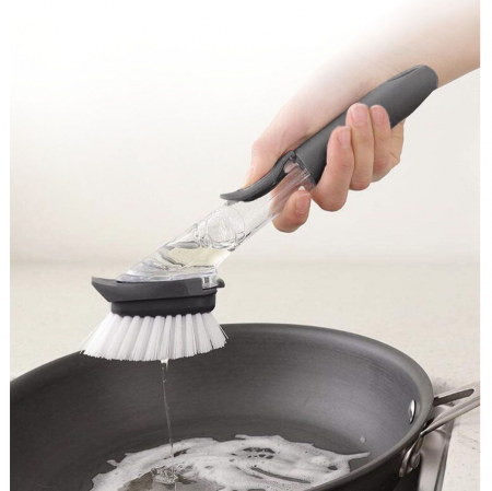 Perie de vase, cu maner rezervor detergent, lungime 24 x latime 7 cm [3]