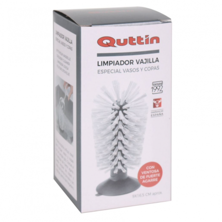 Perie din plastic pentru spalat pahare, 9x16.5 cm [2]