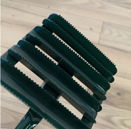 Perie tesala pentru bovine Strend Pro Woo, 8 randuri, maner de lemn [4]