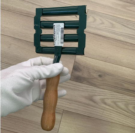 Perie tesala pentru bovine Strend Pro Woo, 8 randuri, maner de lemn [5]