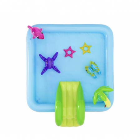 Piscina gonflabila pentru copii Bestway, Fantastic Aquarium Play Center, 239cm x 206cm x 86cm [3]