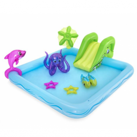 Piscina gonflabila pentru copii Bestway, Fantastic Aquarium Play Center, 239cm x 206cm x 86cm [0]