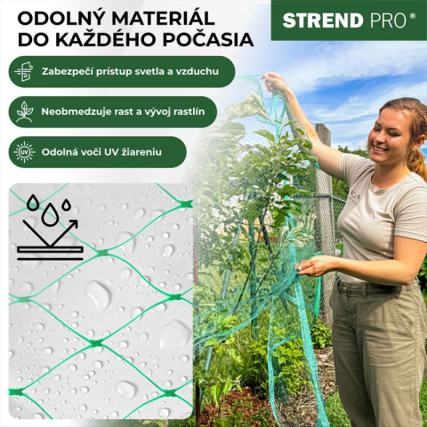 Plasa pvc contra pasarilor, verde, 4x20 m, Strend Pro [1]